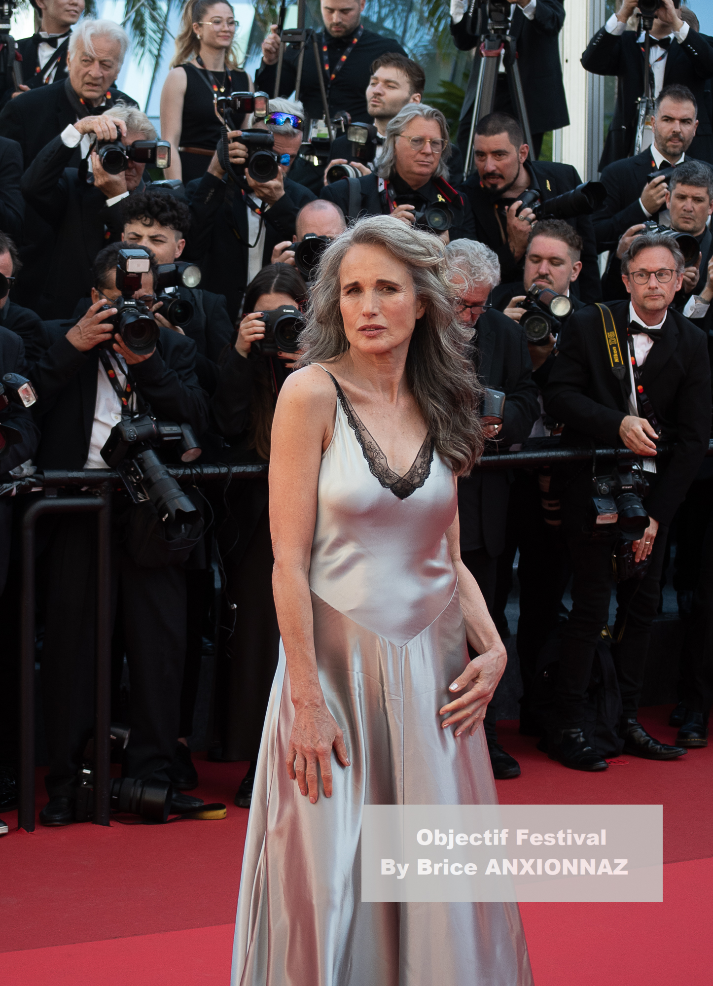 Andie MacDowell / 78th Cannes International Film Festival / Objectif Festival by Brice ANXIONNAZ